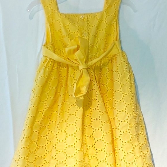 Vtg Toddler Yellow Dress size 18-24 months, Marc and Maddie - Picture 3 of 5